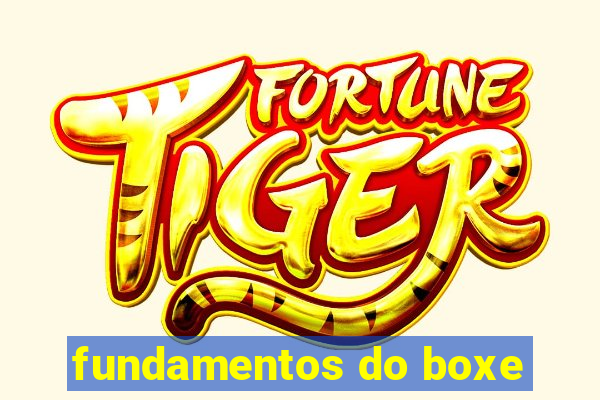 fundamentos do boxe